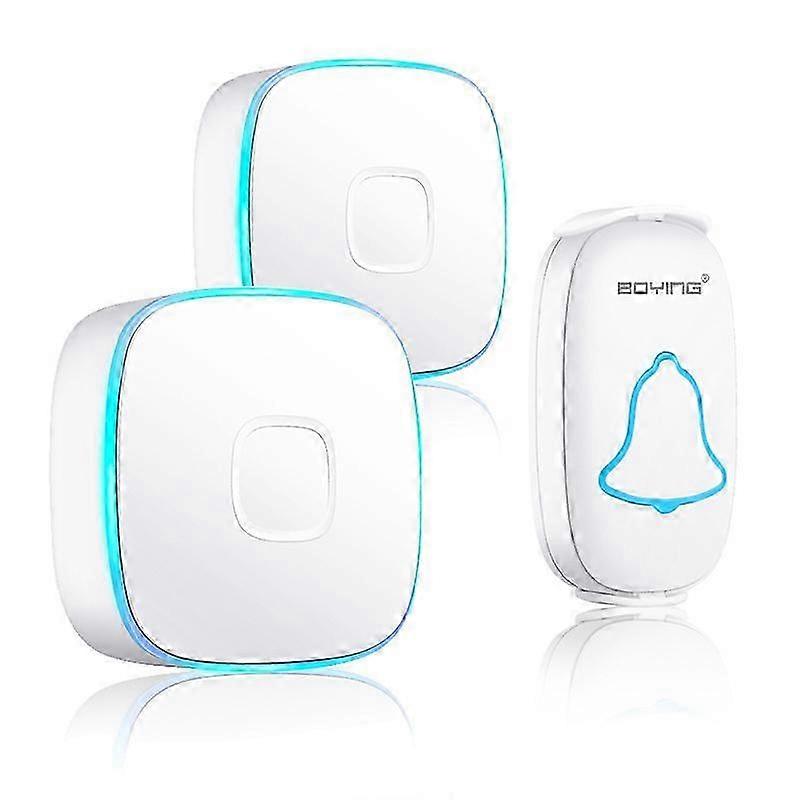 A808 Wireless Doorbell for Home, One-to-Two, Customizable Ringtone