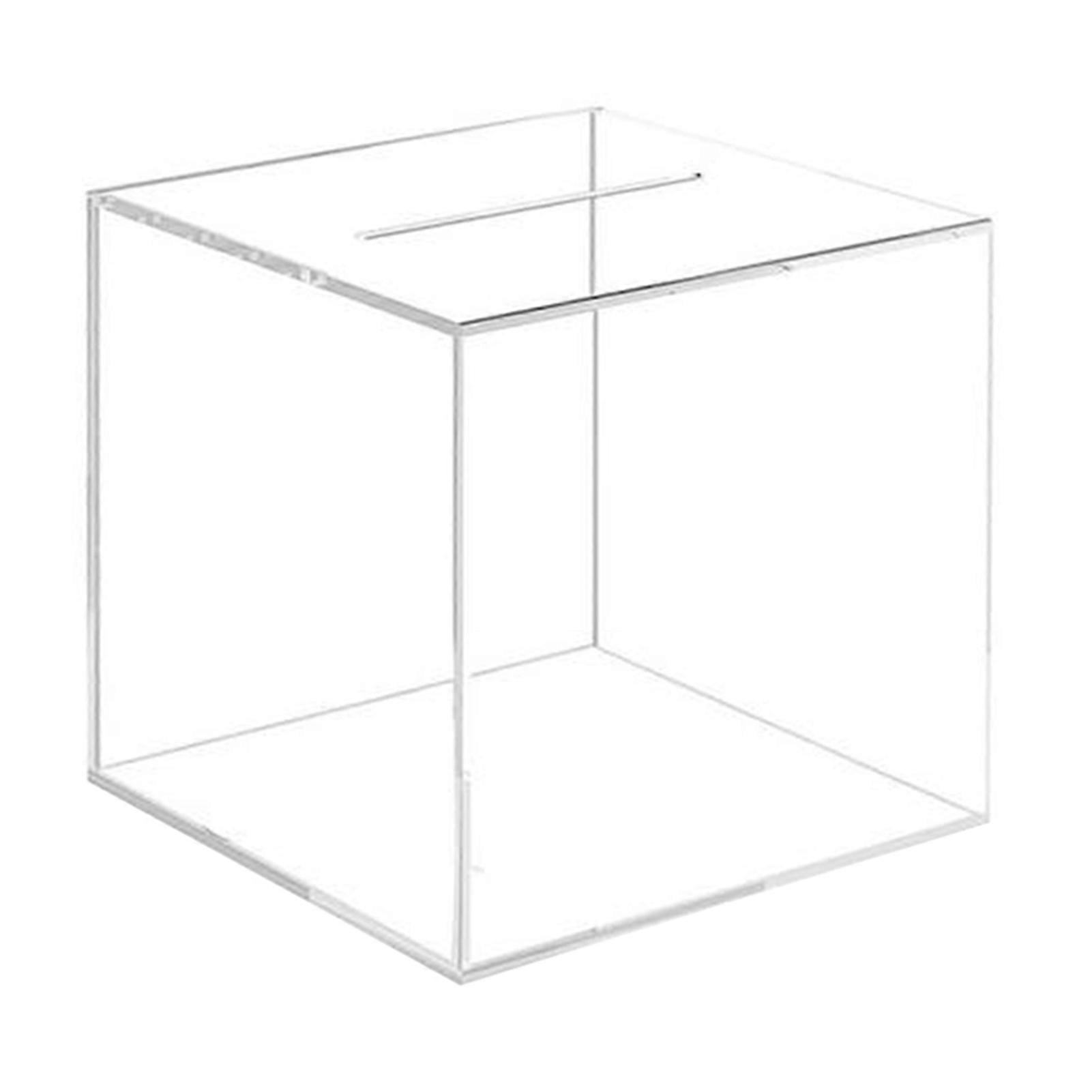 Clear Saving Challenges Box Large Coin Cash Savings Jar Kids Present