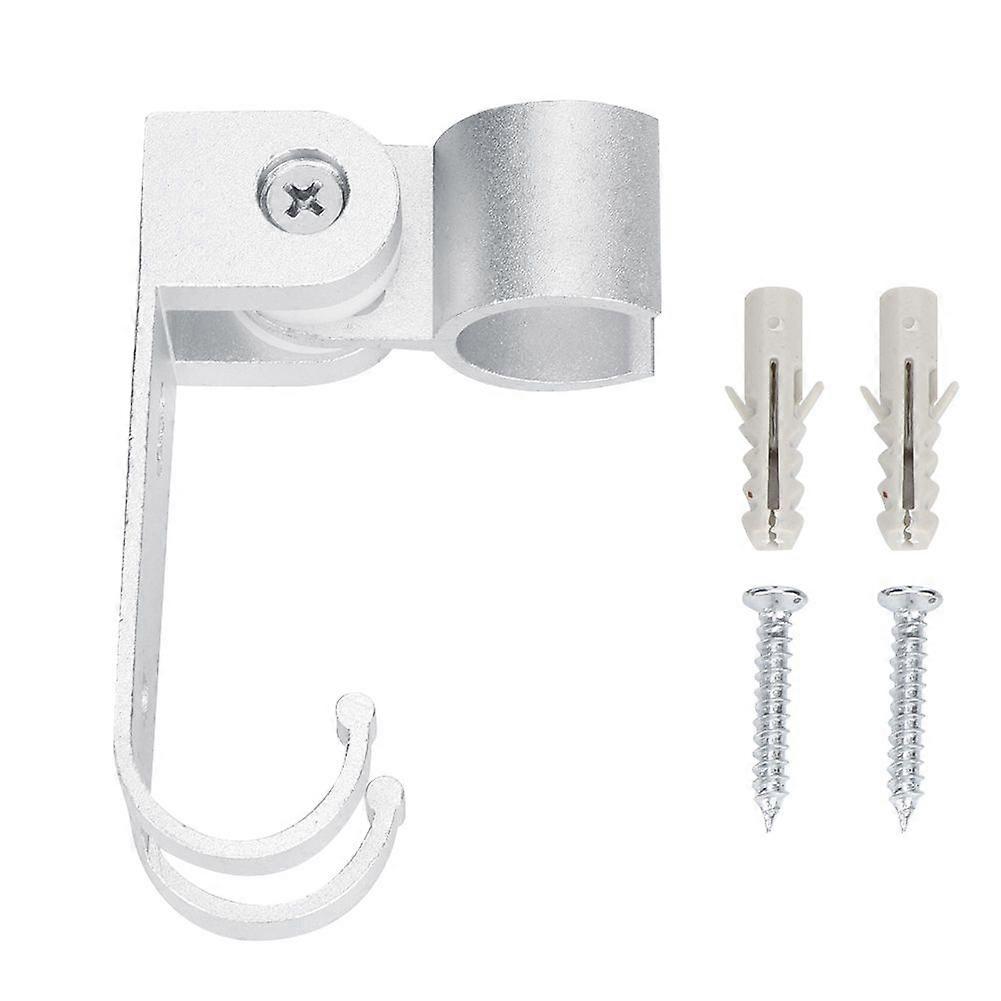 Bathroom Shower Head Holder Bracket Support Base with Hook for Home Use