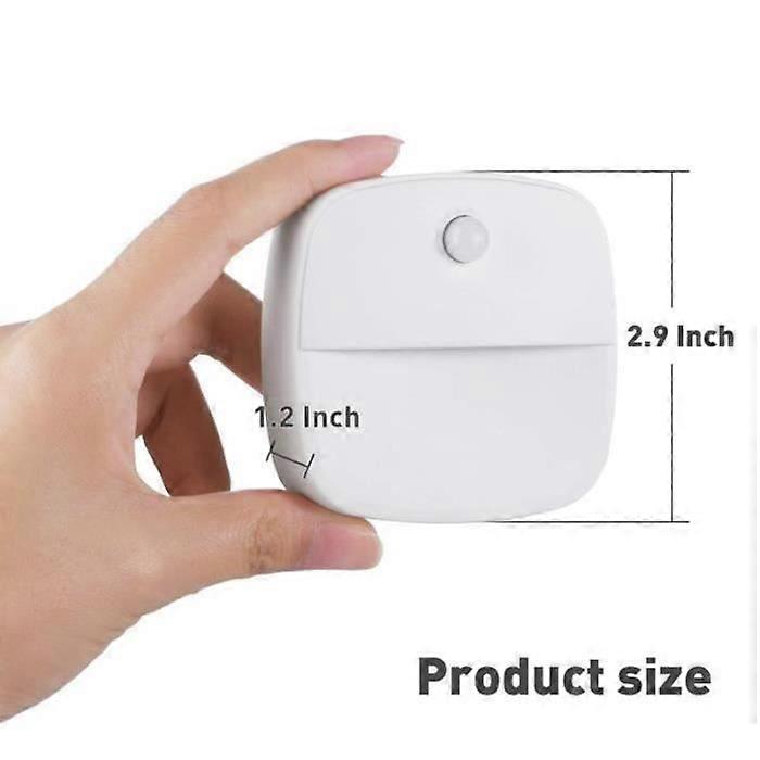 LED Wall Night Light - XG04561 - Motion Detector - Light Sensor - Pack of 3 - Indoor