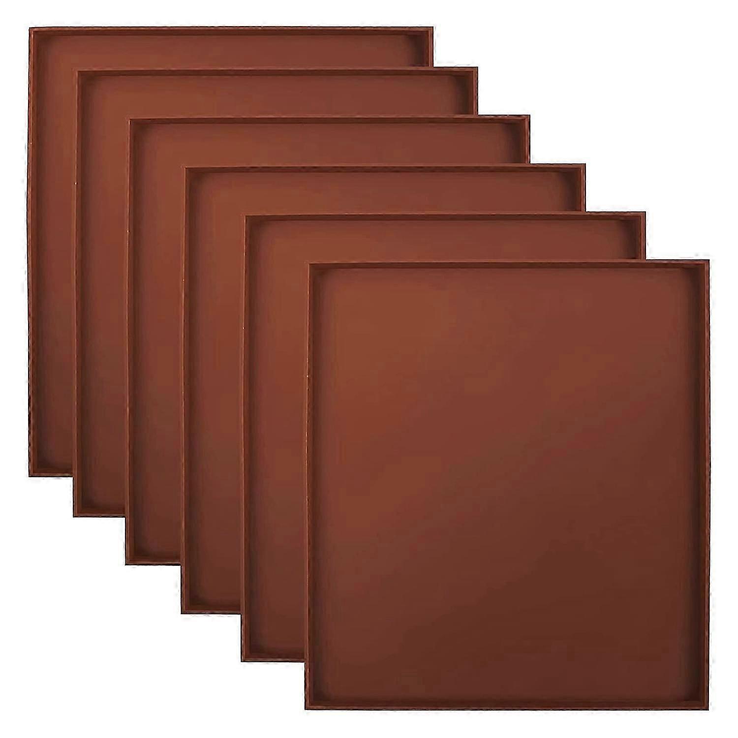 6 عبوات من صفائح مجفف السيليكون متوافقة مع اللحوم والخضروات ومجفف الطعام حصيرة-جيد