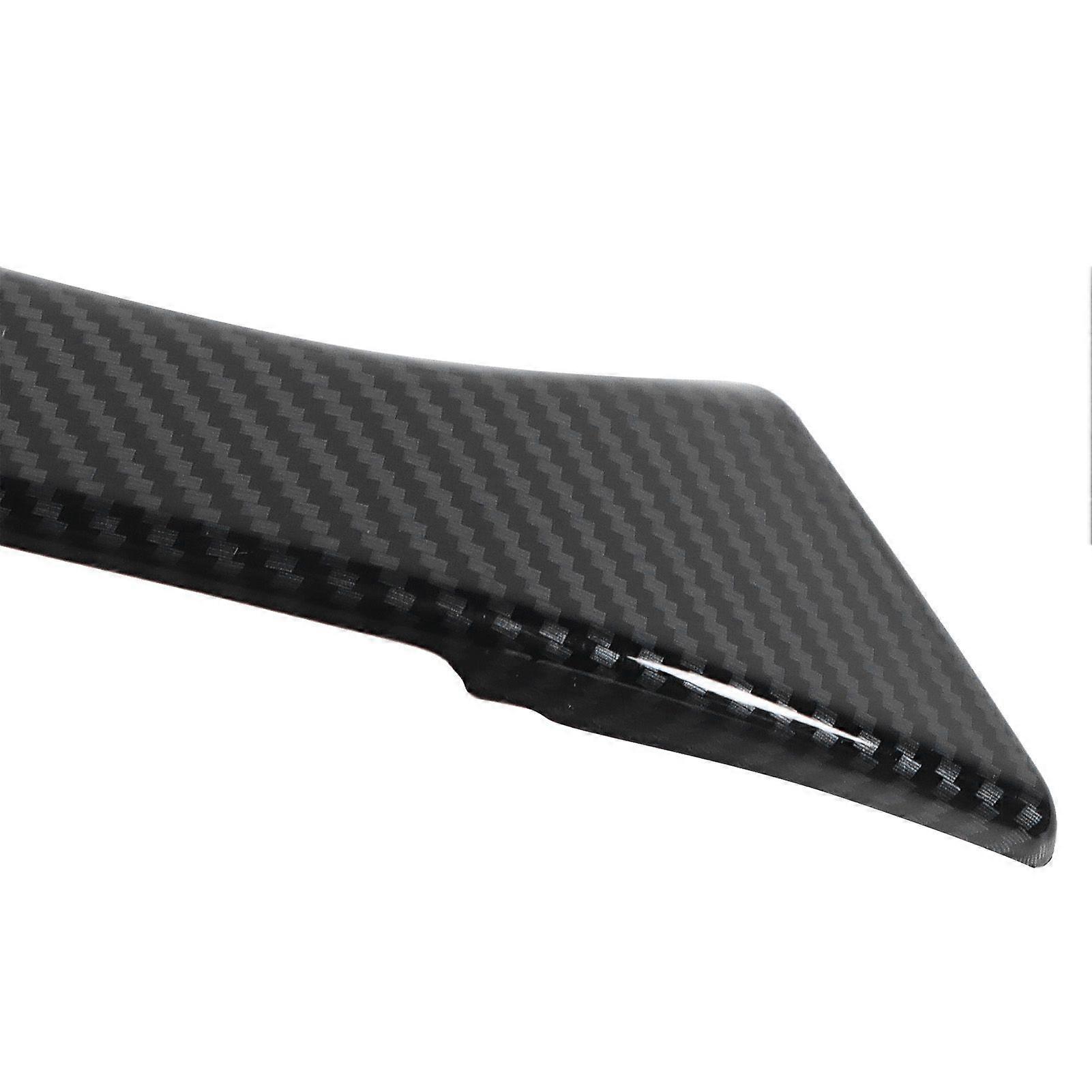 6Pcs Corpo Lato Porta Modanatura Trim Cover Fibra di Carbonio Stile Adesivo Adatto per RAV4 20192021