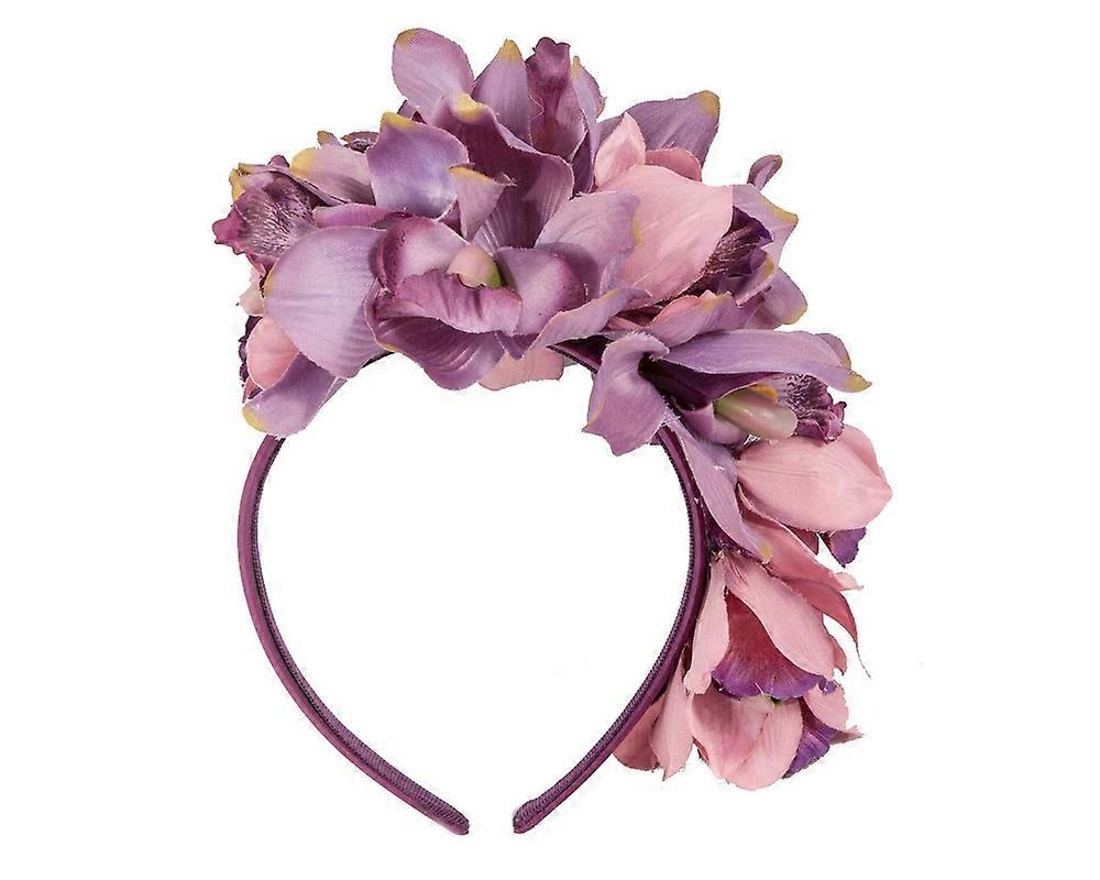 PGG Ball Purple Fascinator main image 1