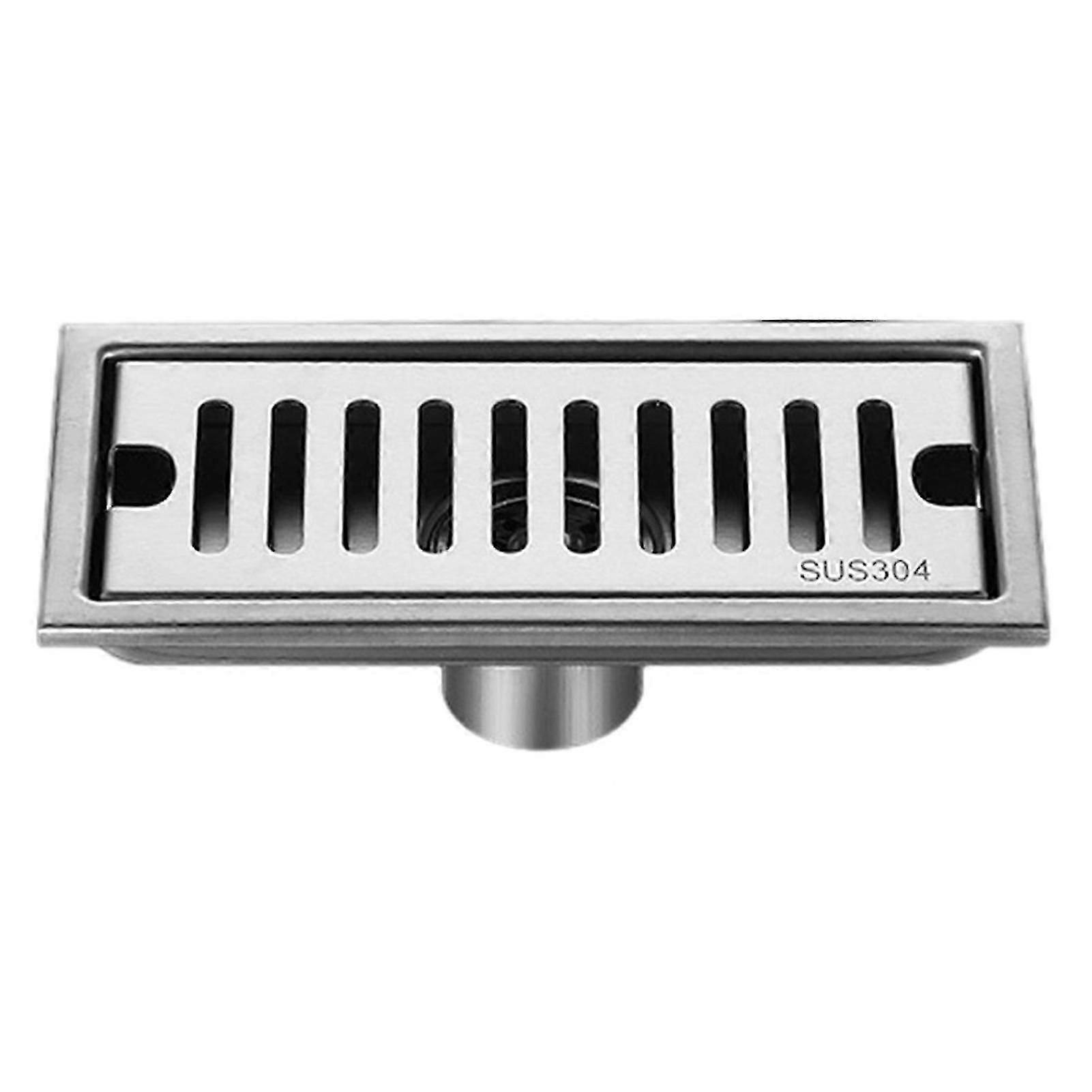 Floor Drain Good Sealing Anti-blocking Large Displacement Rectangular Long Strip Floor Drain Stopper For Home Kaesi