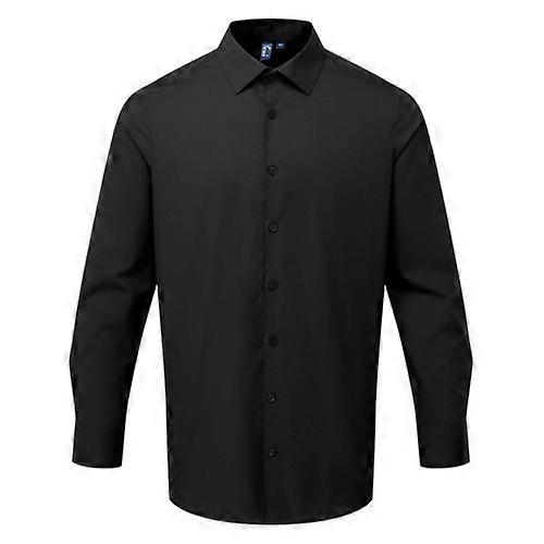 Premier Mens Poplin Long-Sleeved Formal Shirt