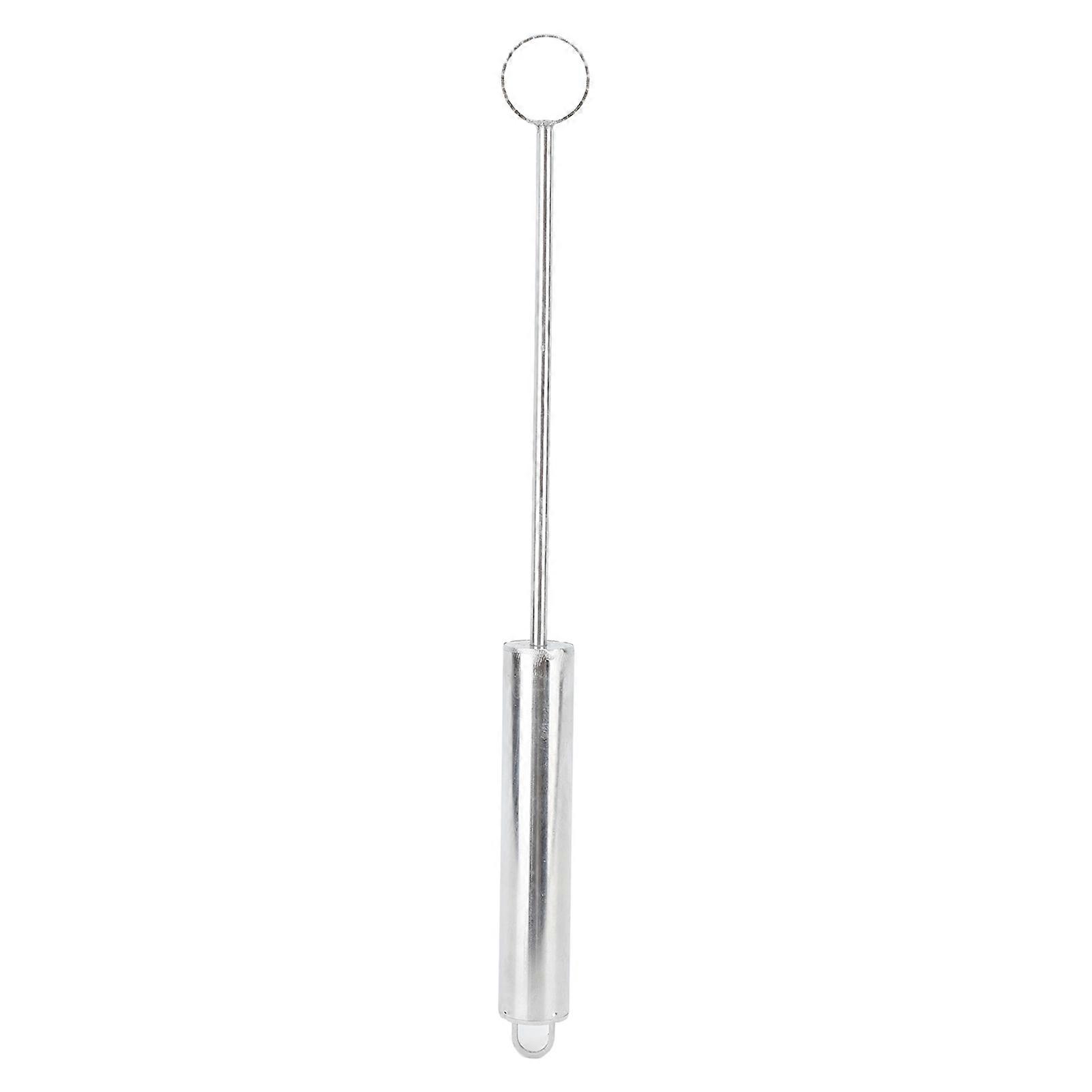 Durable Stainless Steel Poultry Lung Scraper with Long Handle and Secure Grip