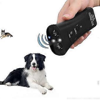 Pet Gentle Trainer Ultrasonic Pour Chiens, Dual Channel Handheld Petty Pals Pet Gentle avec lampe de poche Led, Petgentle Device For Safety, Outdoor, Walking
