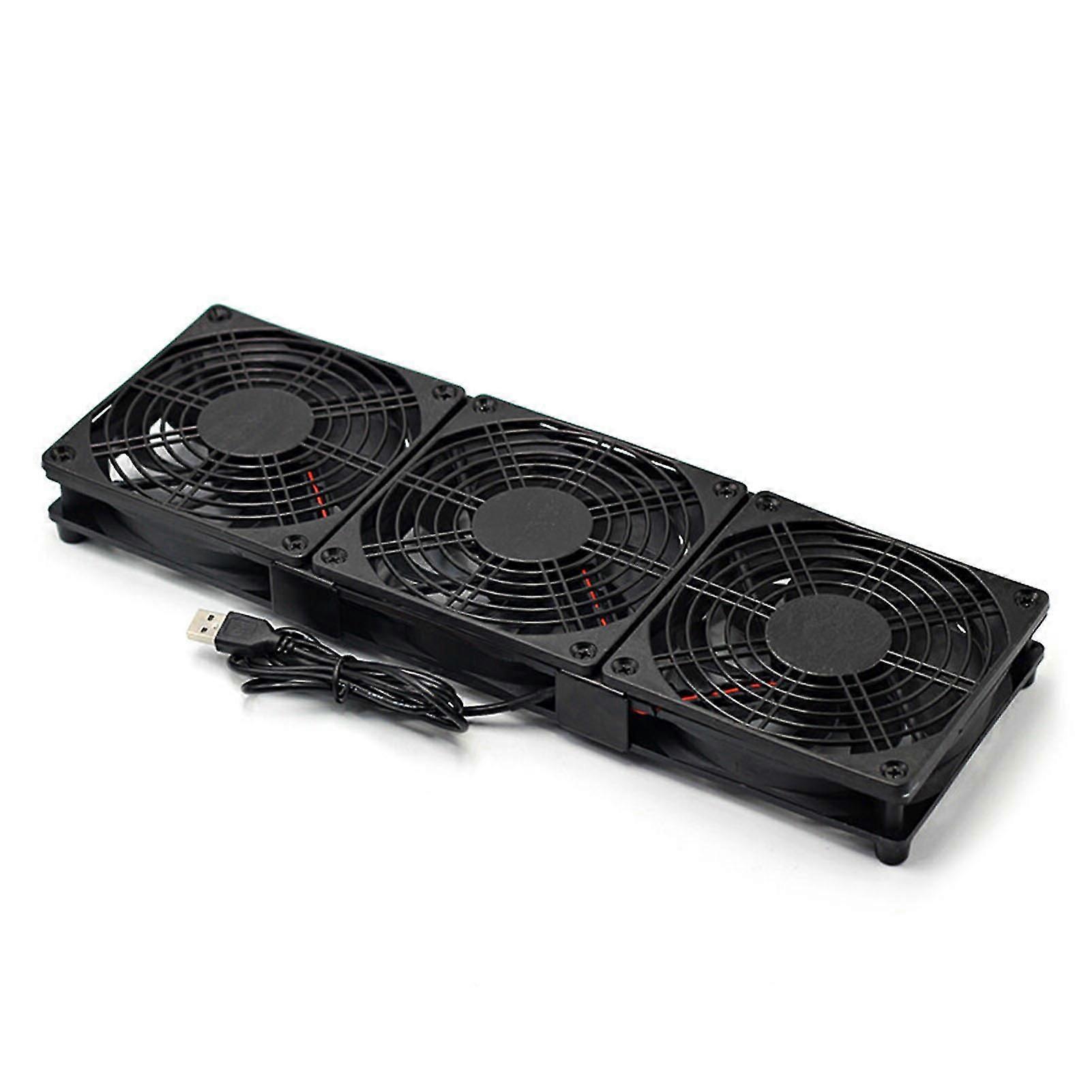 5V USB Router Cooling Fan 360mm x 120mm Laptop Host Case Cooling Fan Micro Computer Electronics Big Airflow Fan