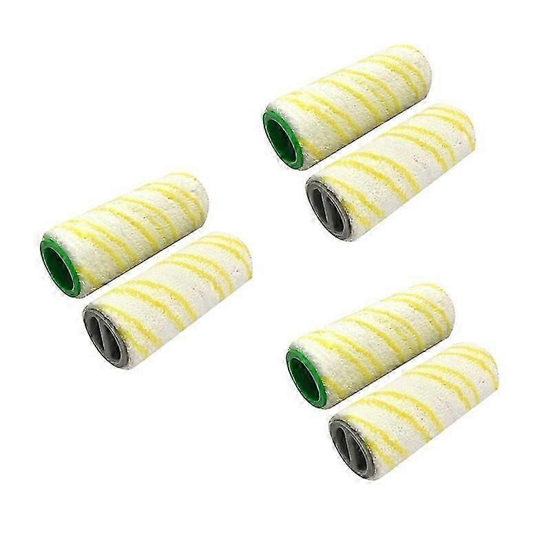 6 Pc Suitable For Karcher Hand Push Scrubber Fc3D Fc5 Roller Roller Brush Multi-Surface Brush