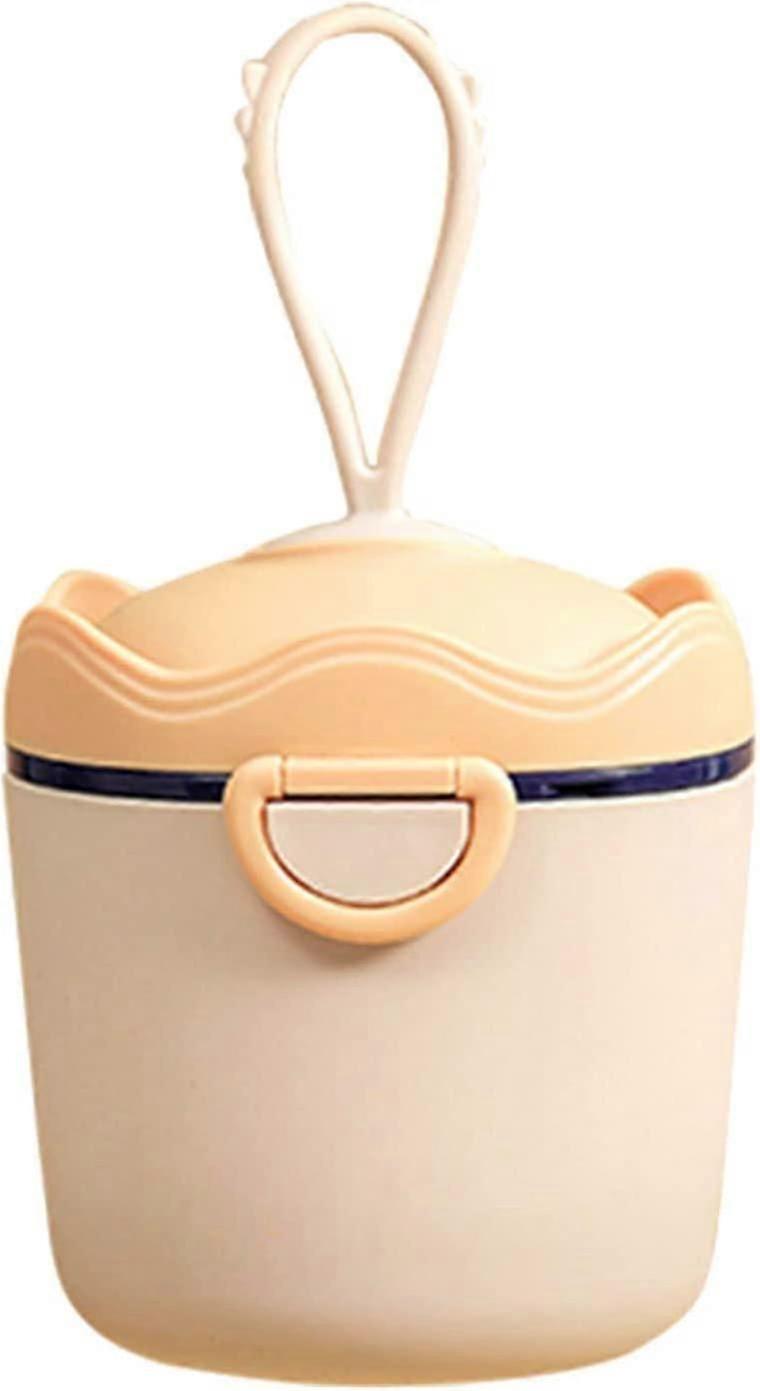 Contenitore portatile per lattanti in polvere di latte, serbatoio di stoccaggio del latte in polvere a prova di umidità verde