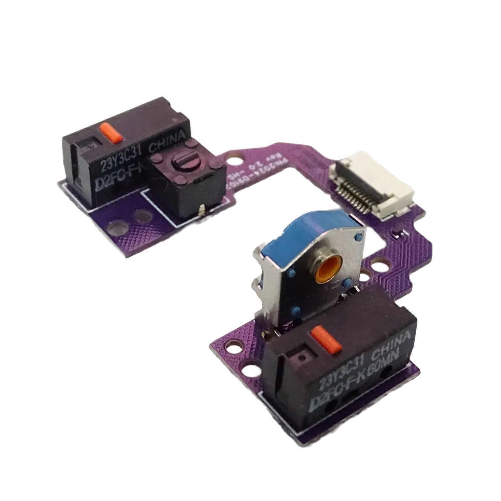 Mouse Microswitch Circuit Board Mouse Mainboard With Dust Resistant Mouse Wheel Decoders For GProX SUPERLIGHT 2 Mouse
