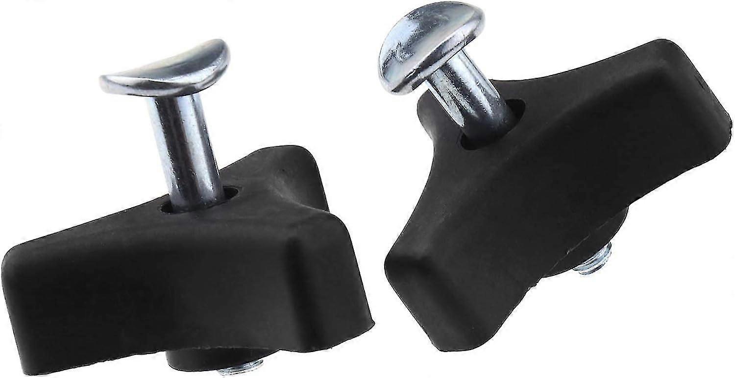 2Pcs Tool Lawn Mower Triangle Handle Bar Nuts and Screws Bolt Machine Armrest Replacement