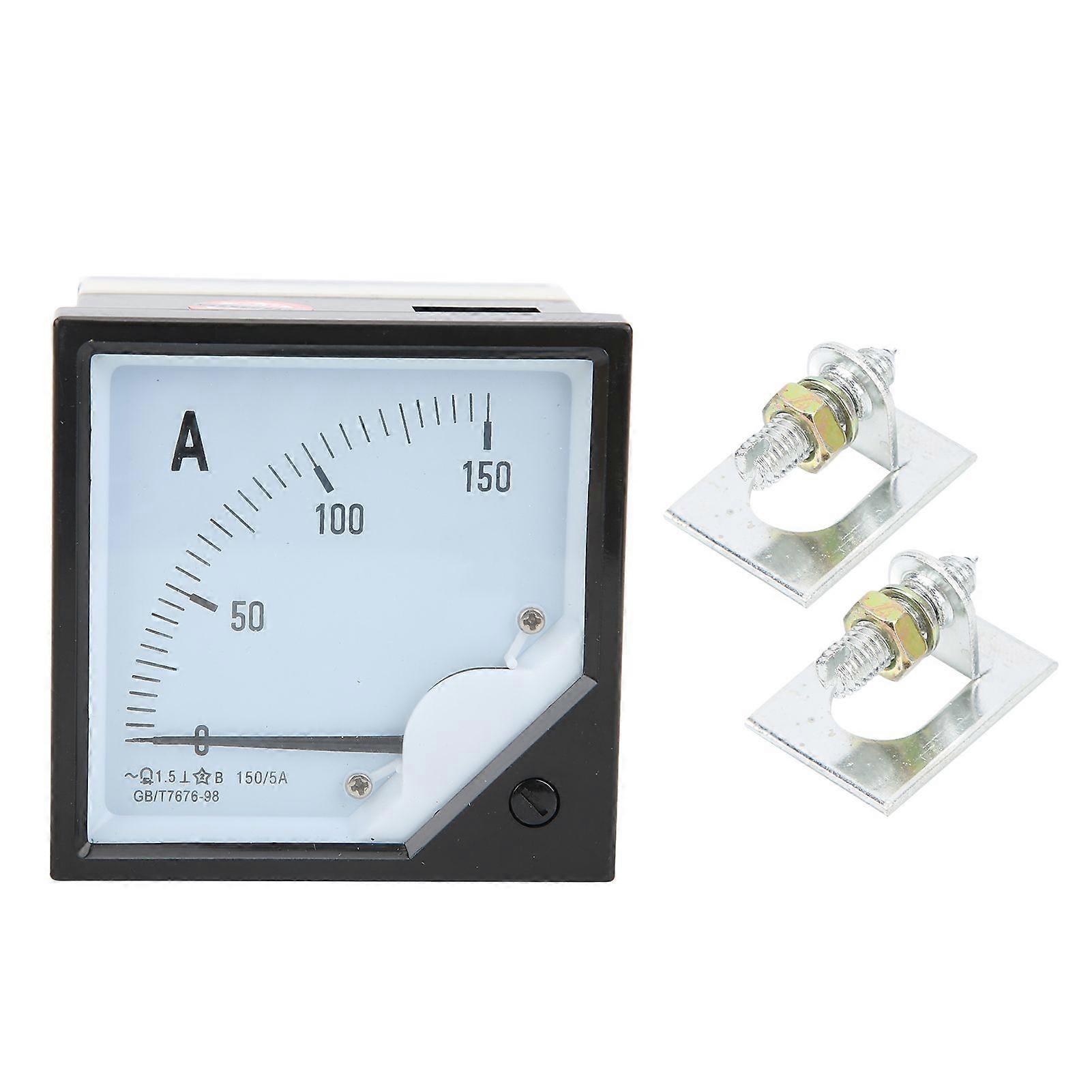6L2 150A/5A AC pointer ammeter analog panel ammeter needle panel ammeter