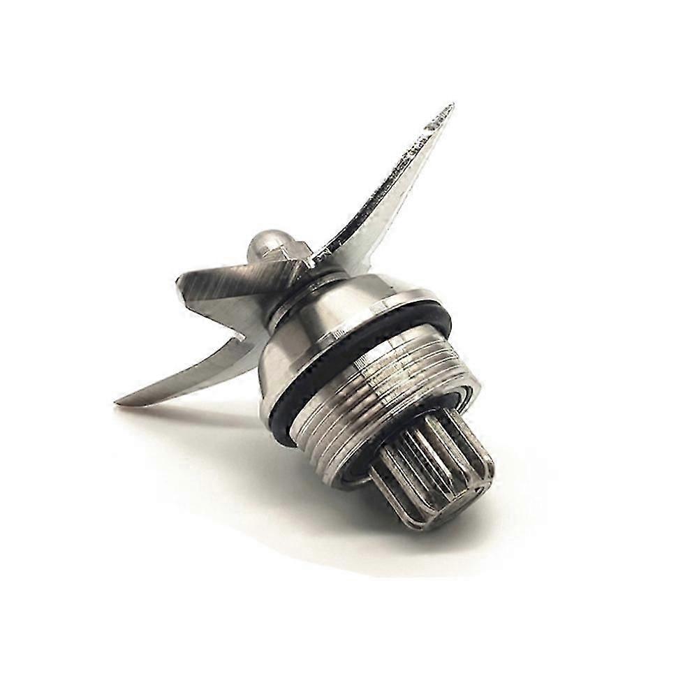 Blender Blade Stainless Steel 4-Leaf Wet Blade Assembly Spare Parts Fit for Ice DS
