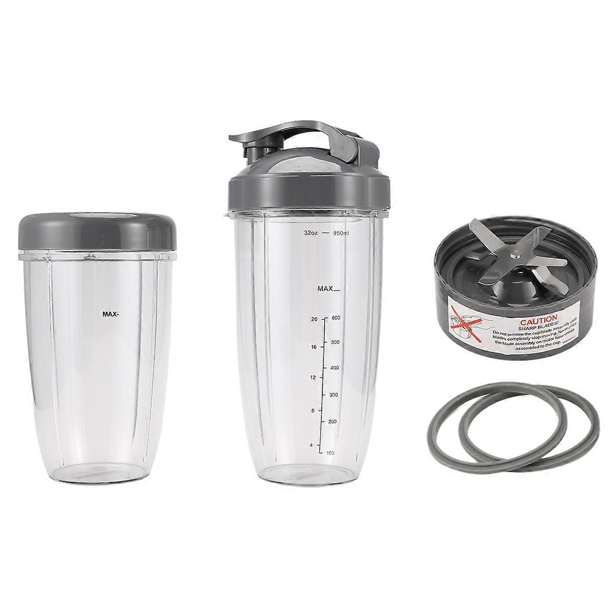 2er Pack für 24 oz Mixer Ersatzbecher für Original NutriBullet Pro 900 W 600
