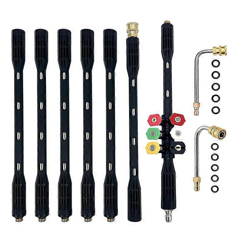 Pressure Washer Extension Wand-Gutter Cleaning Tools, 1/4In Connect