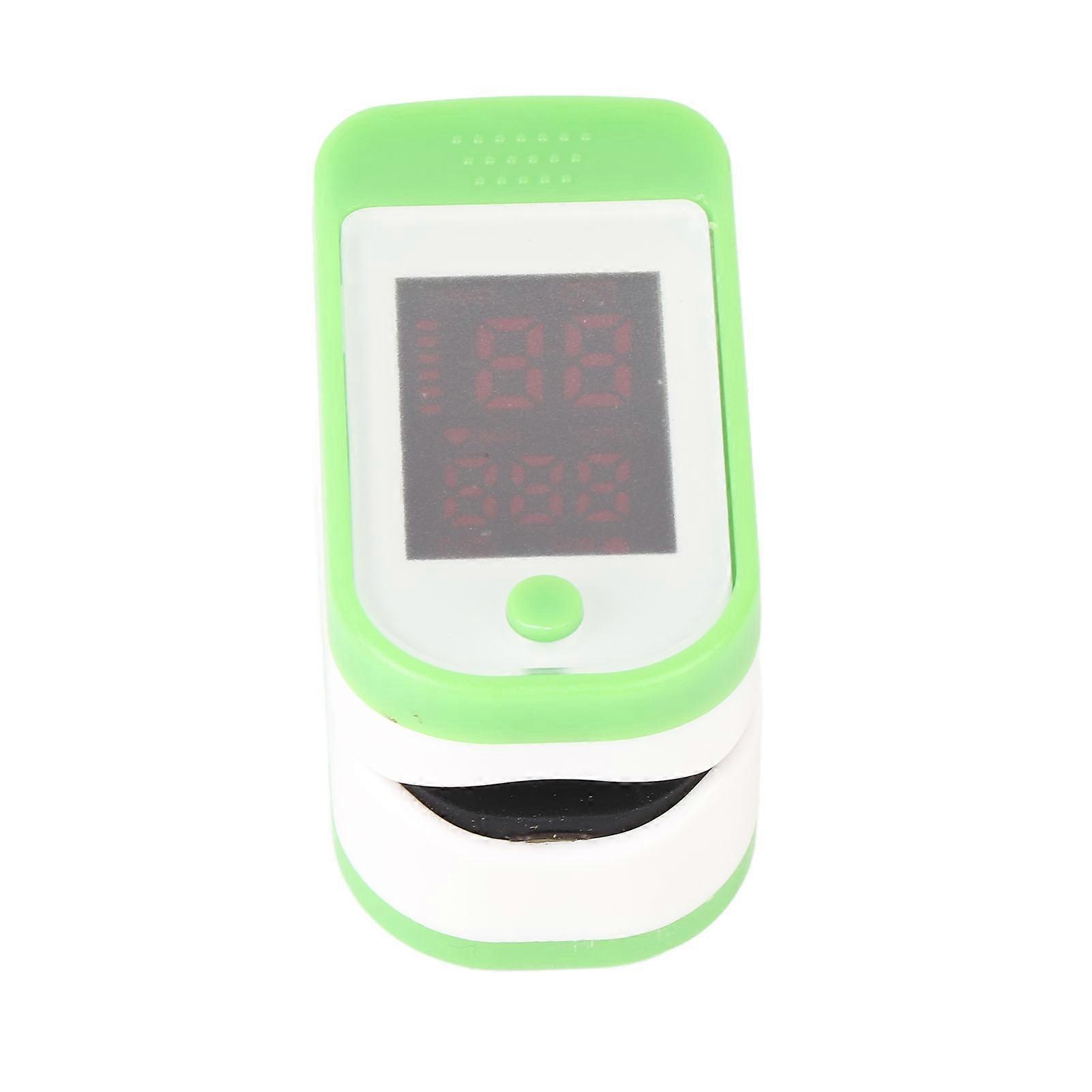 Fingertip Pulse Oximeter LED Digital Display for Gauging Pulse Rate Blood Oxygen Saturation Ward Monitoring for Home