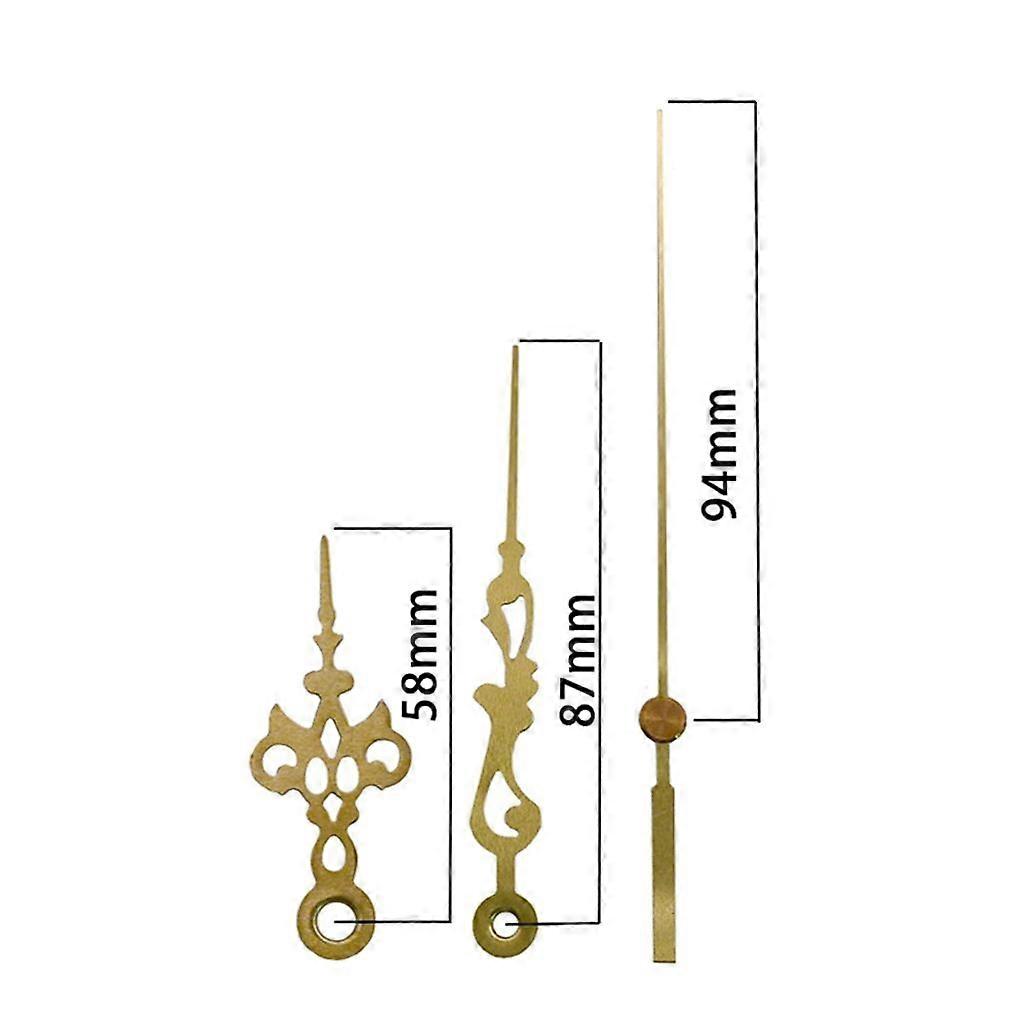 1Set DIY Luminous Silent Time Clock Movement Accessory Wall Repair Tool Supply