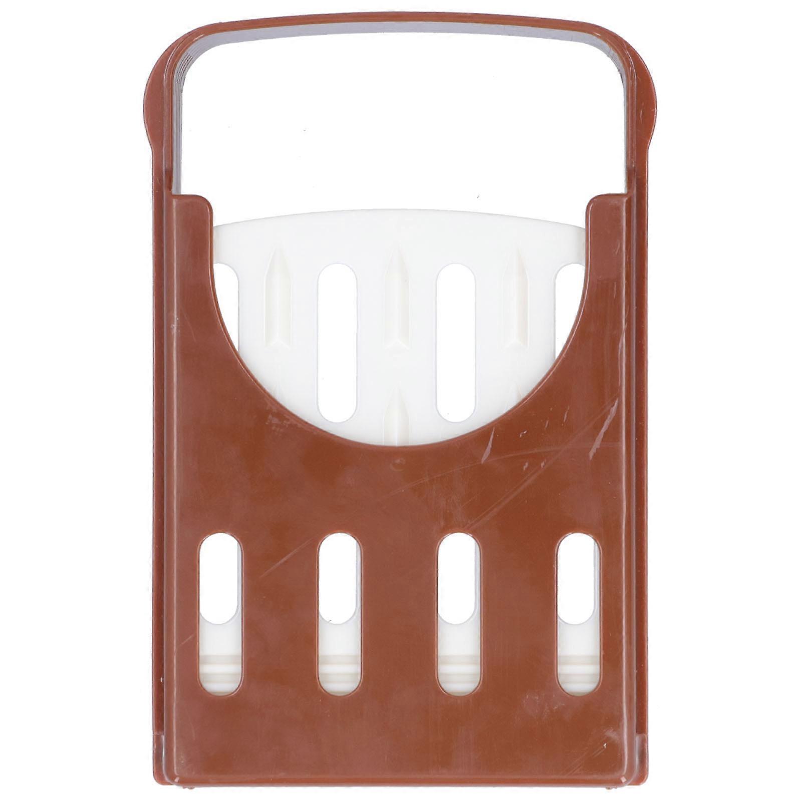 Bread Cutter ABS Foldable Adjustable Toast Slicing Cutting Machine Kitchen Accessory Coffee