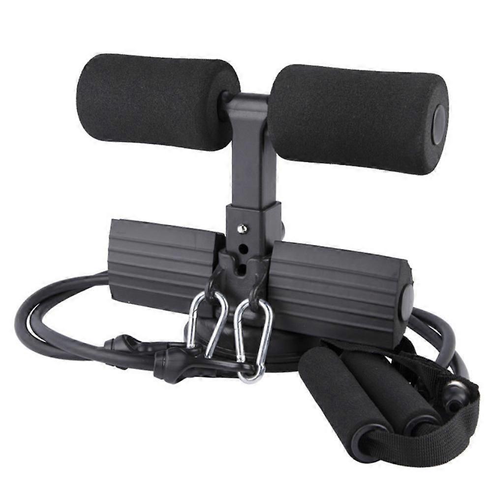 Portable Sit Up Bar Adjustable Self Suction Sit Up Aid Abdominal Weight Loss Exercise Machine