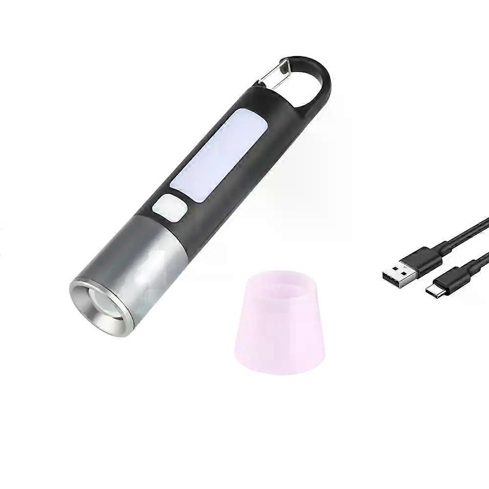 1/3/5SETS Lighting Flashlight Camping Outdoor Multifunction Work Glare Lighting Flashlight Set Charge Illumination