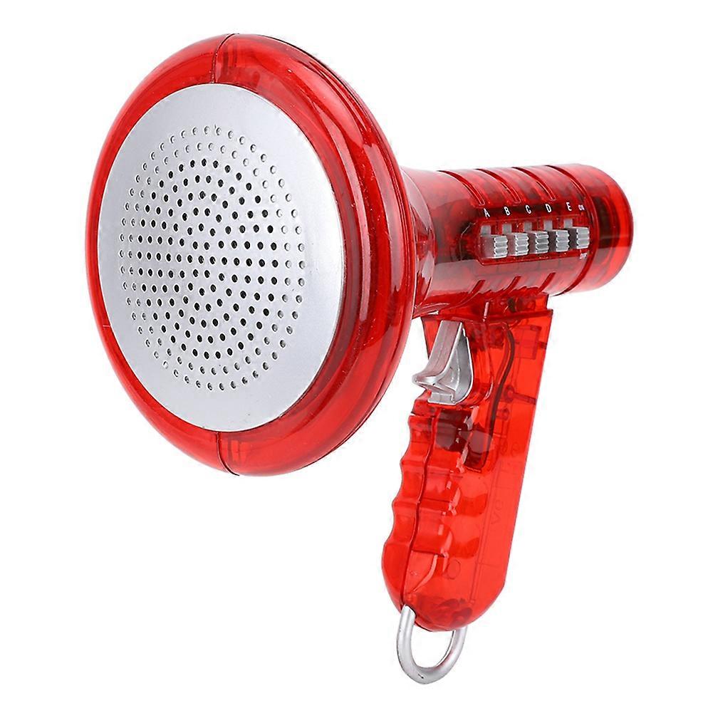 Voice Modifier Toy For Interactive Play, Compact Megaphone With Ergonomic Pistol Grip, Portable Voice Amplifier Ideal For Kids And Adults, Non-Toxic
