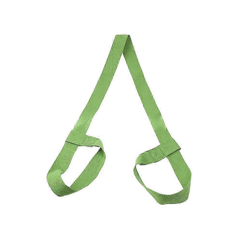 حزام سجادة يوغا، أخضر