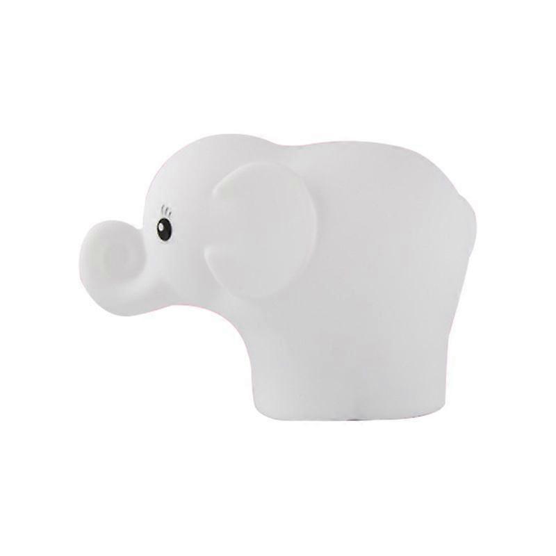 Night Light-Medium Elephant Pat Color-changing Lamp Novelty USB Small Night Light Silicone Pat Lamp Charging Exit Atmosphere Light