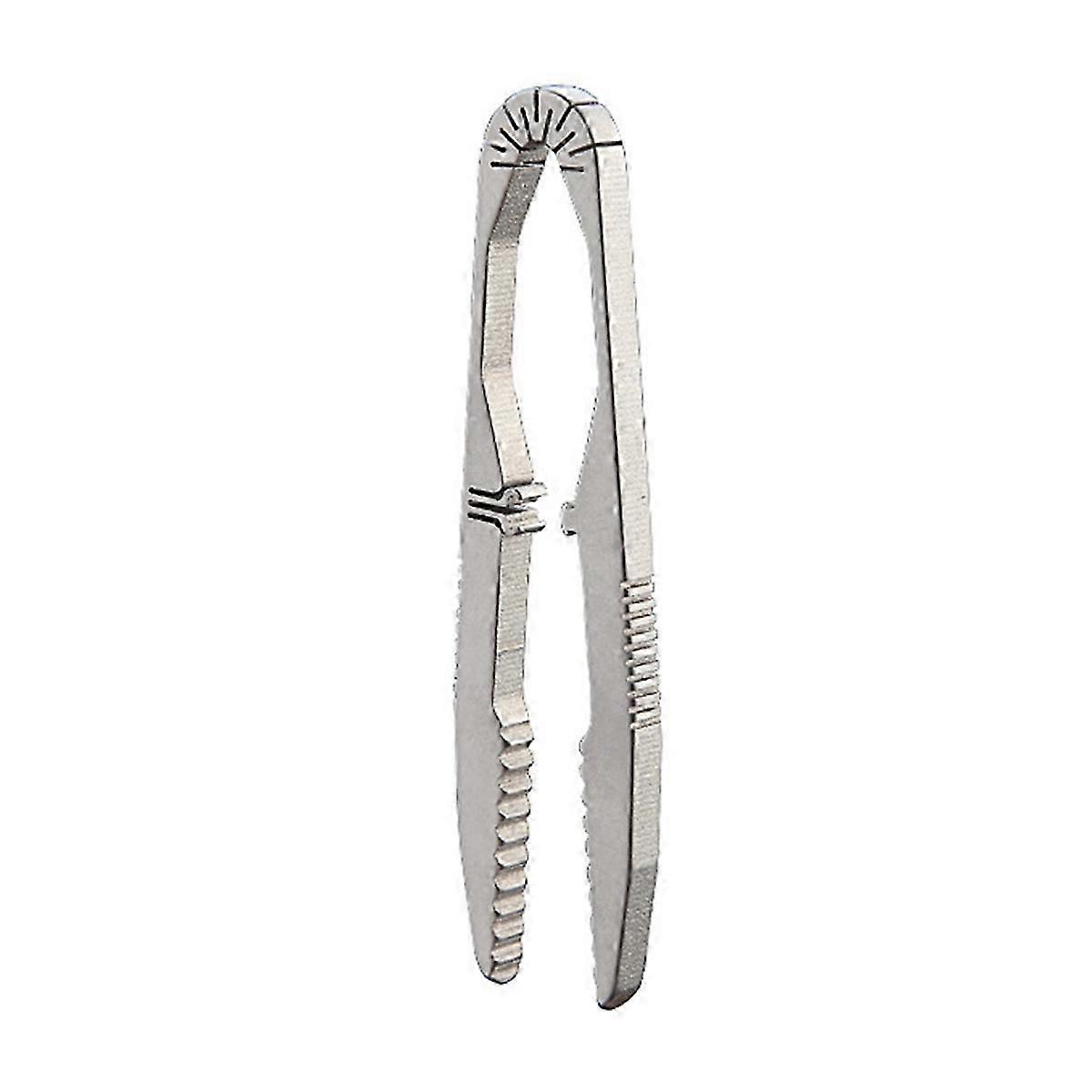 TC4 Titanium Alloy Buckle Tweezers Multifunction With Snap Lock