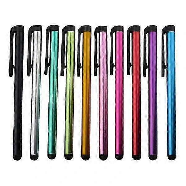 10-pack Stylus Touchpen In Metallic - Multicolour