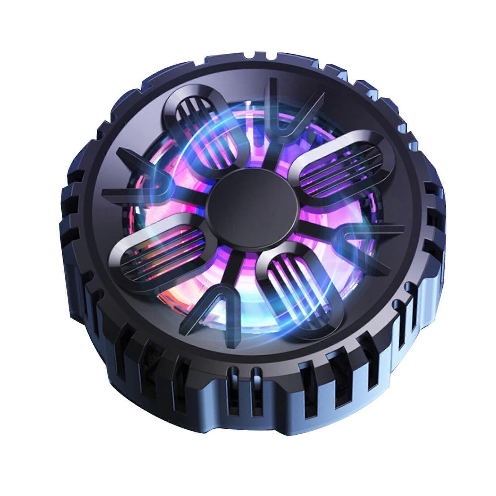 Cell Phone Cooling Fan Radiator for Smartphone and Tablet, Portable USB Charging, Adjustable Speed, Compact Design