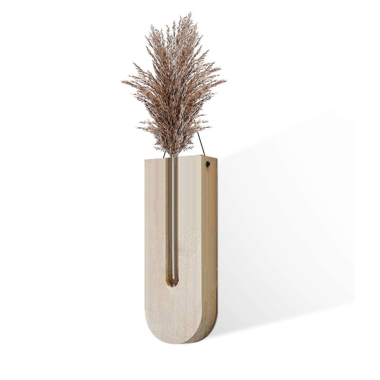 Hölzerner Pflanzgefäß Hängende Indoor-Wasserpflanzen Dekoration, Geschenke für Pflanzenliebhaber