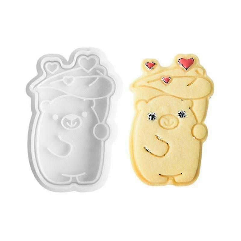 3d Cartoon Bakeware Tools Sugarcraft Mould Cake Mold Bear Shape Environmentally