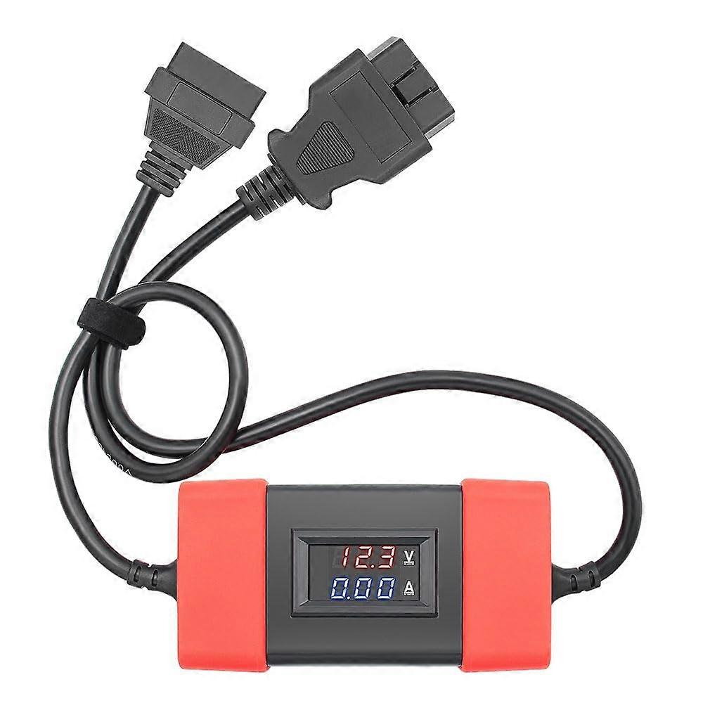 A0282 OBD2 Adapter 24V to 12V for Heavy Diesel Trucks, Compatible with Launch X431 Easydiag 2.0/3.0 and Thinkdiag Scanners