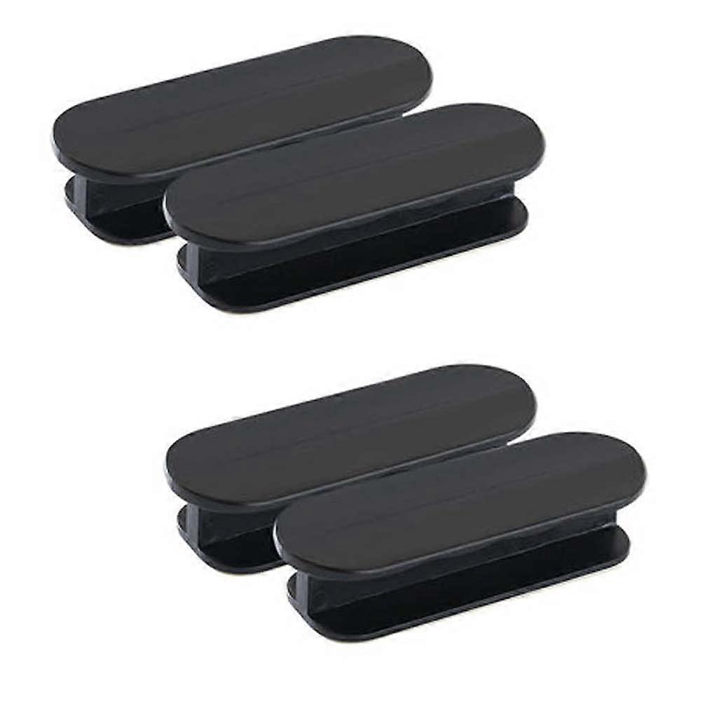 Self-Adhesive Pull Handles Humanity Handle Helper For Kitchen Cabinets Drawers Wardrobes Doors Stick-On Push-Pull 4Pcs