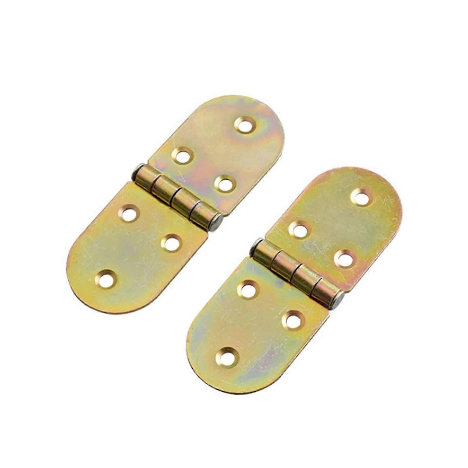 Pivot Hinge Flap Folding Hinges Set, Hidden Concealed Iron Cabinet and Table Door Hardware, 5 Pcs Thicken DIY Furniture Hinges