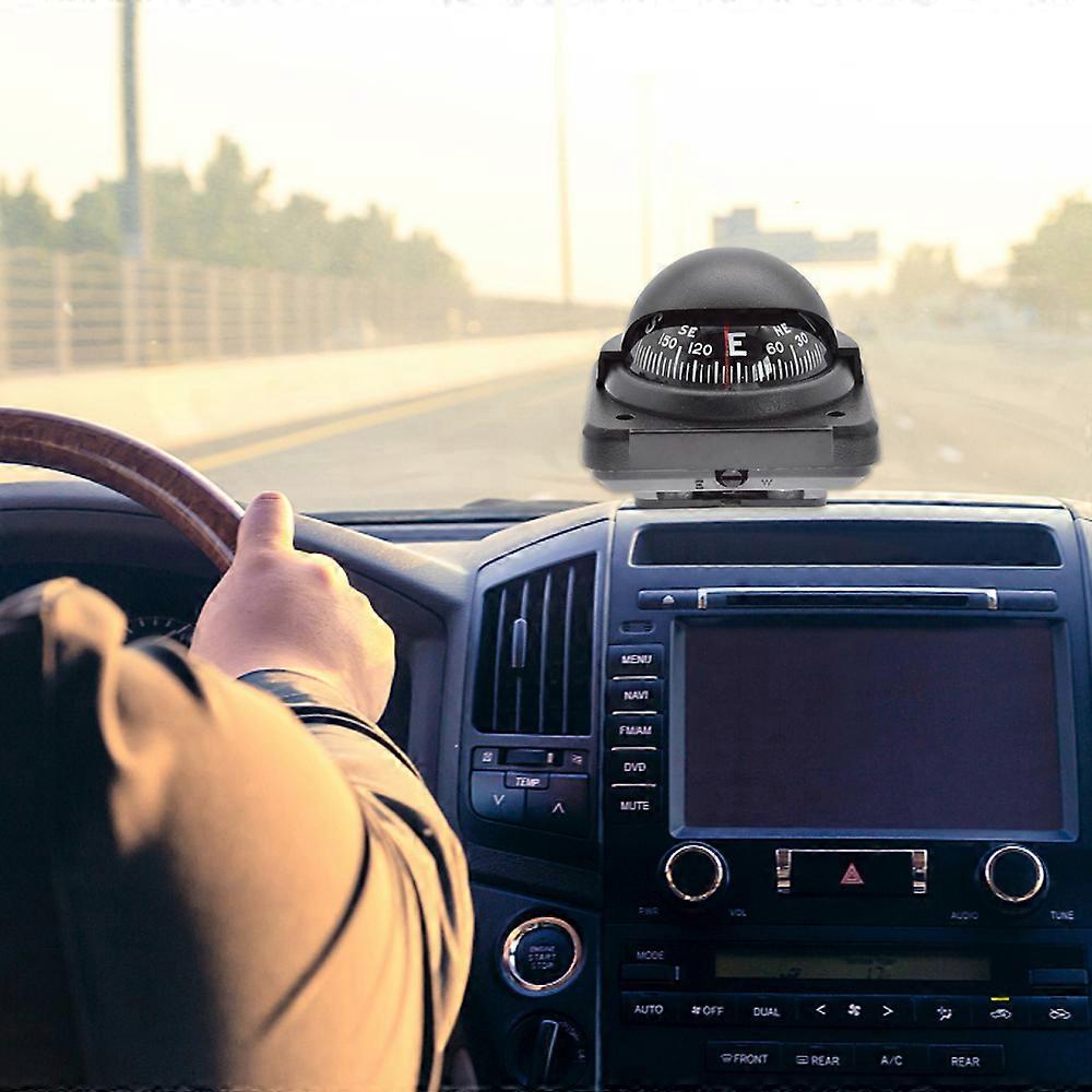 Nautical Compass Car Compass Sea Marine Navigation Declination Adjustment Guide