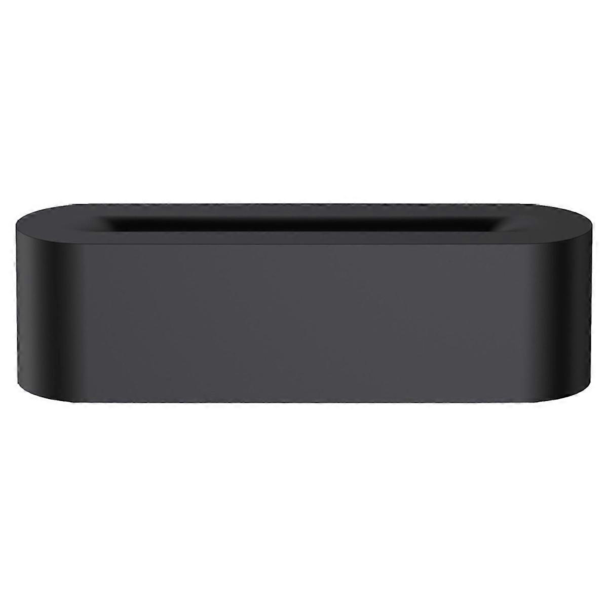 Flame Air Humidifier Ultrasonic LED Essential Oil Diffuser Black