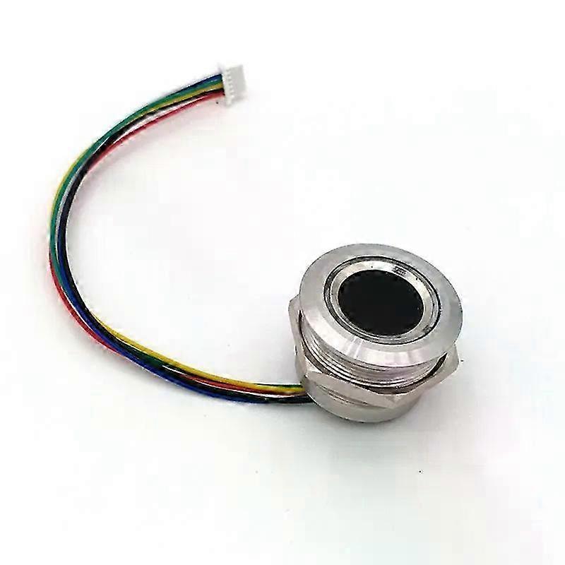 R503 Fingerprint Module Sensor Scanner Circular Round Ring Indicator LED Control DC33V MX10-6Pin Capacitive