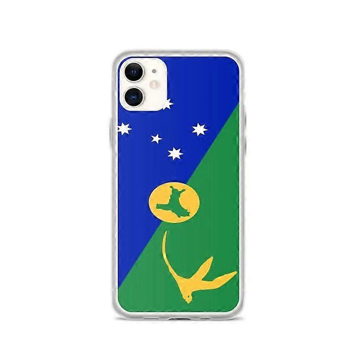 Phone Case – Christmas Island Flag – Compatible with iPhone 11 – Soft Case – Durable and Shockproof - Silicone - Pixelforma