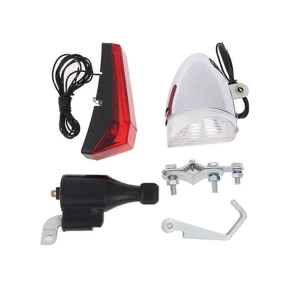 Lichter Generator Reibung Dynamo Fahrrad Scheinwerfer Rücklicht Sets Zubehör