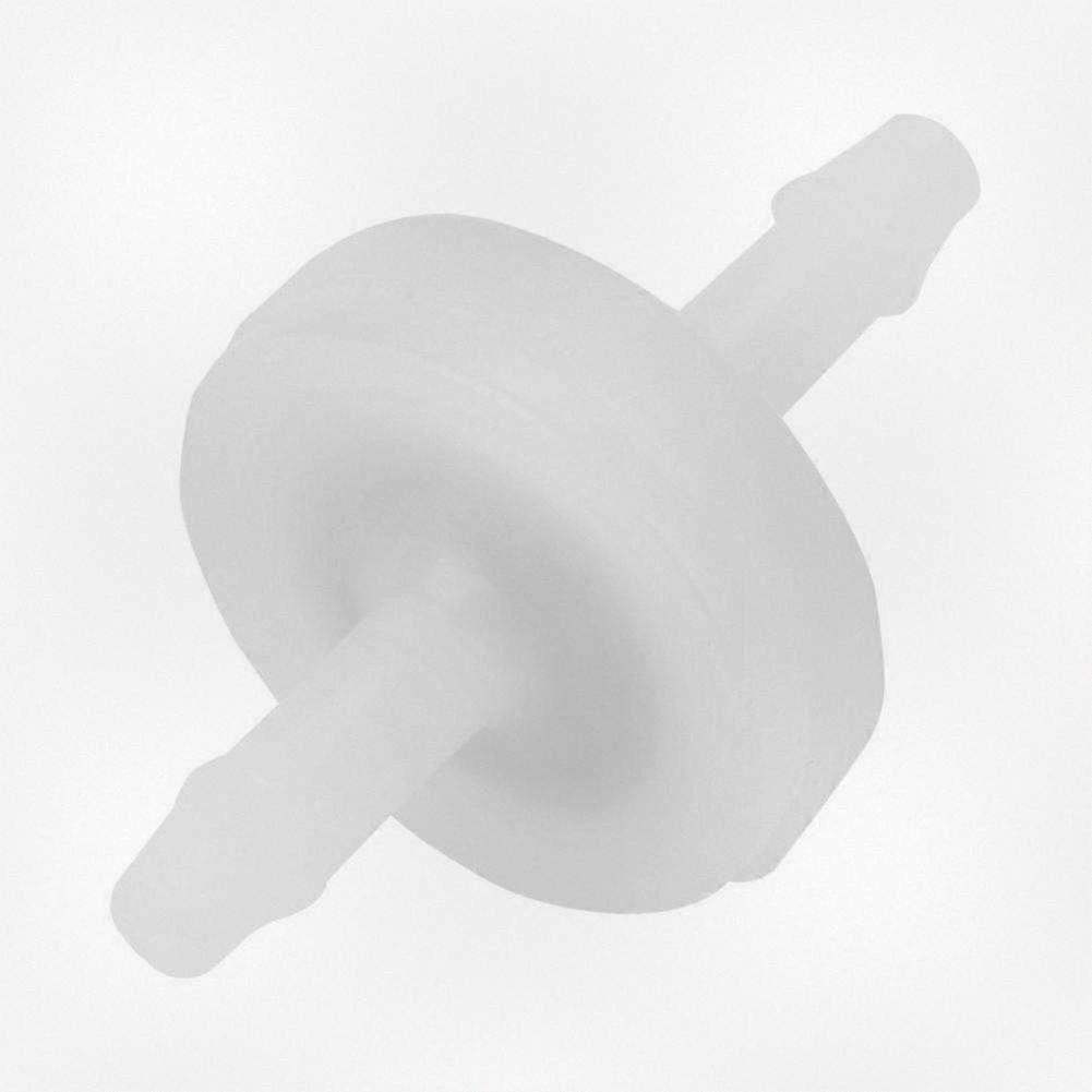 One Way Inline Check Valve for Fuel, Gas, Liquid, and Air Applications (1/8) Suitable for Various Brands