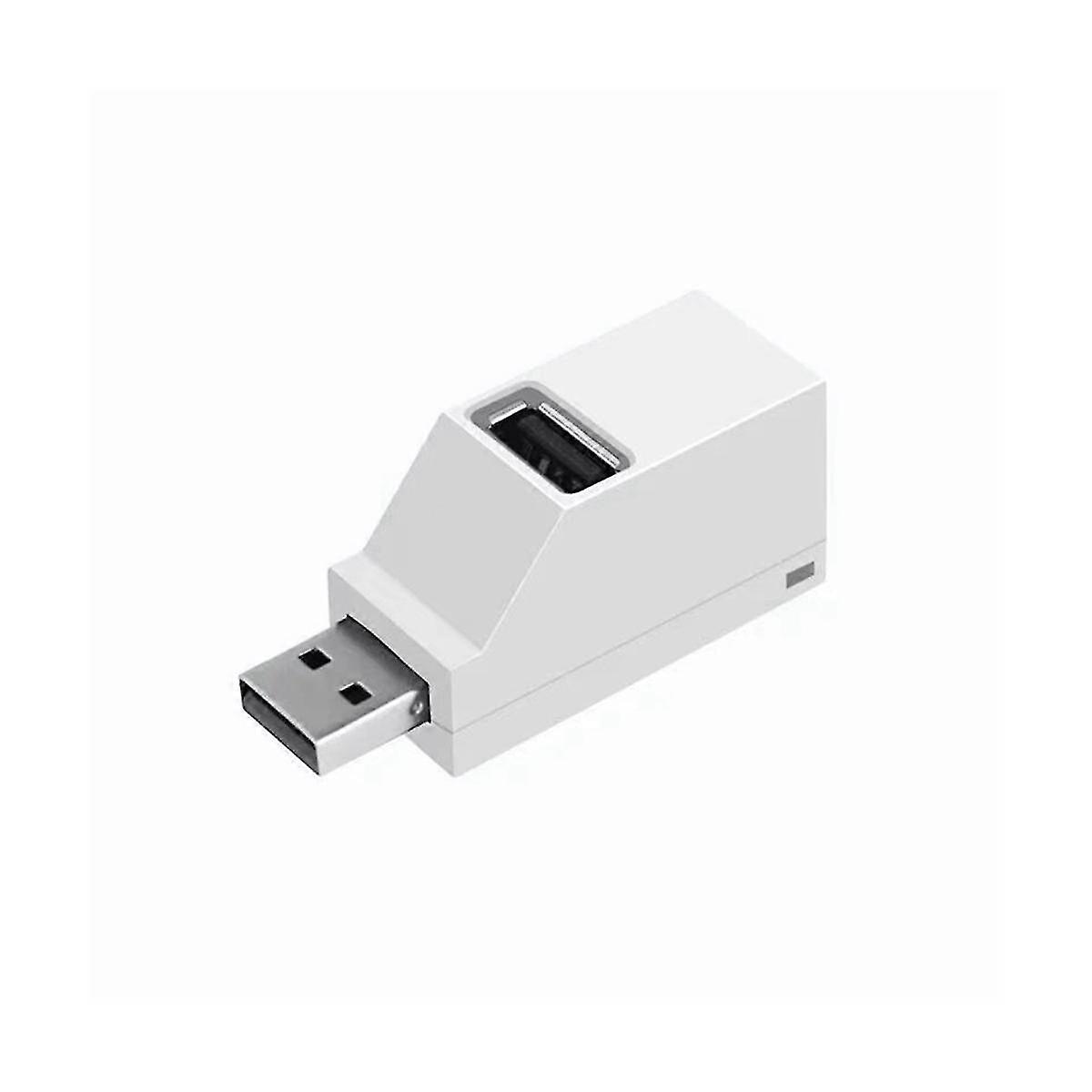USB 3.0 Hub 3 منافذ محول عالي السرعة لمحرك أقراص فلاش هاتف الكمبيوتر المحمول ، مدمج
