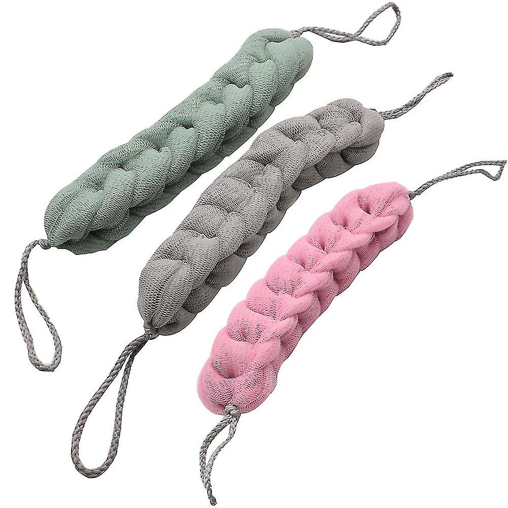 3pcs Bath Sponge Shower Sponge Bath Ball Massage Sponge