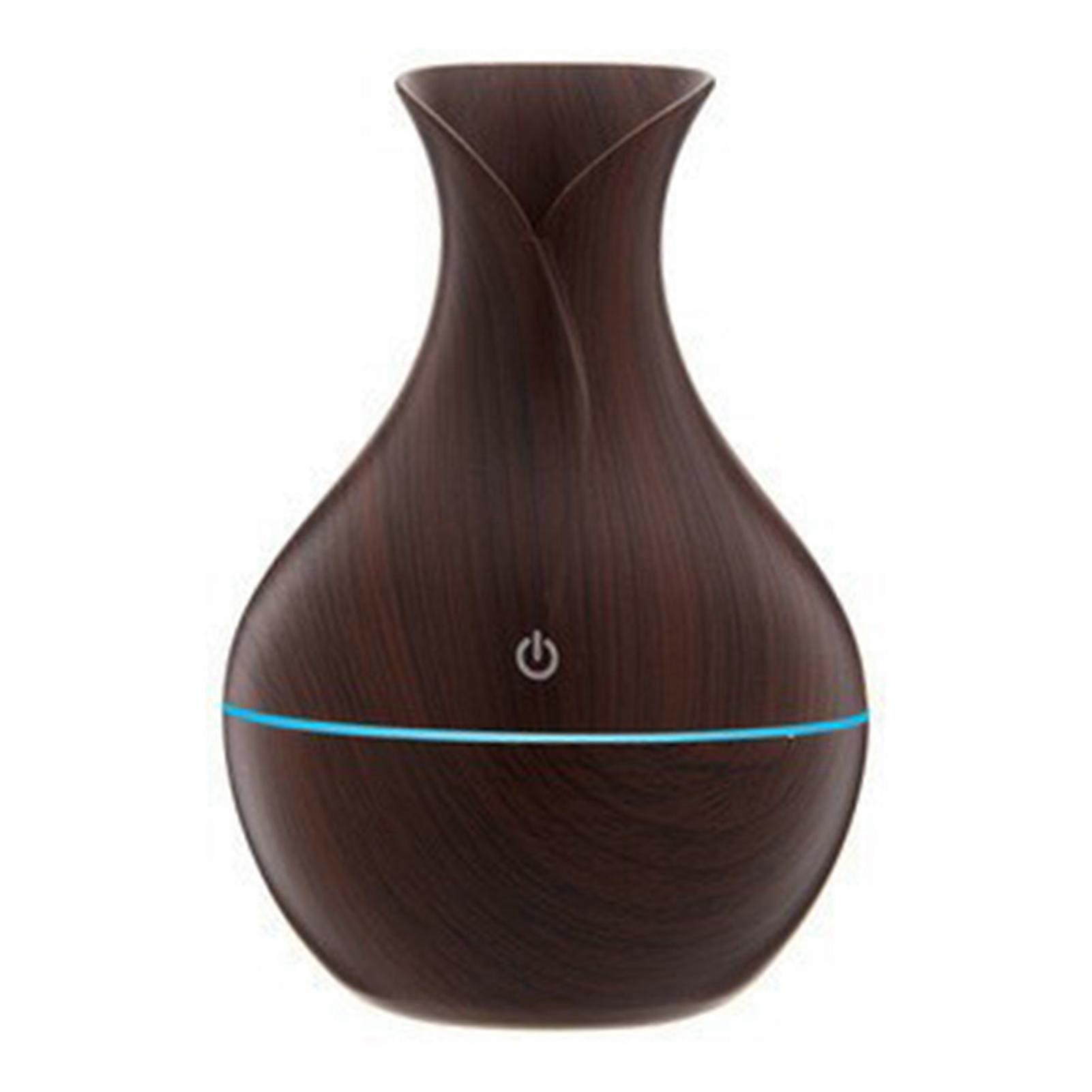 USB Rechargeable Essential Oil Diffuser - Aromatherapy Humidifier, 7 Color Changing Lights, Auto Shutoff, Great for Home, Office and Room Use