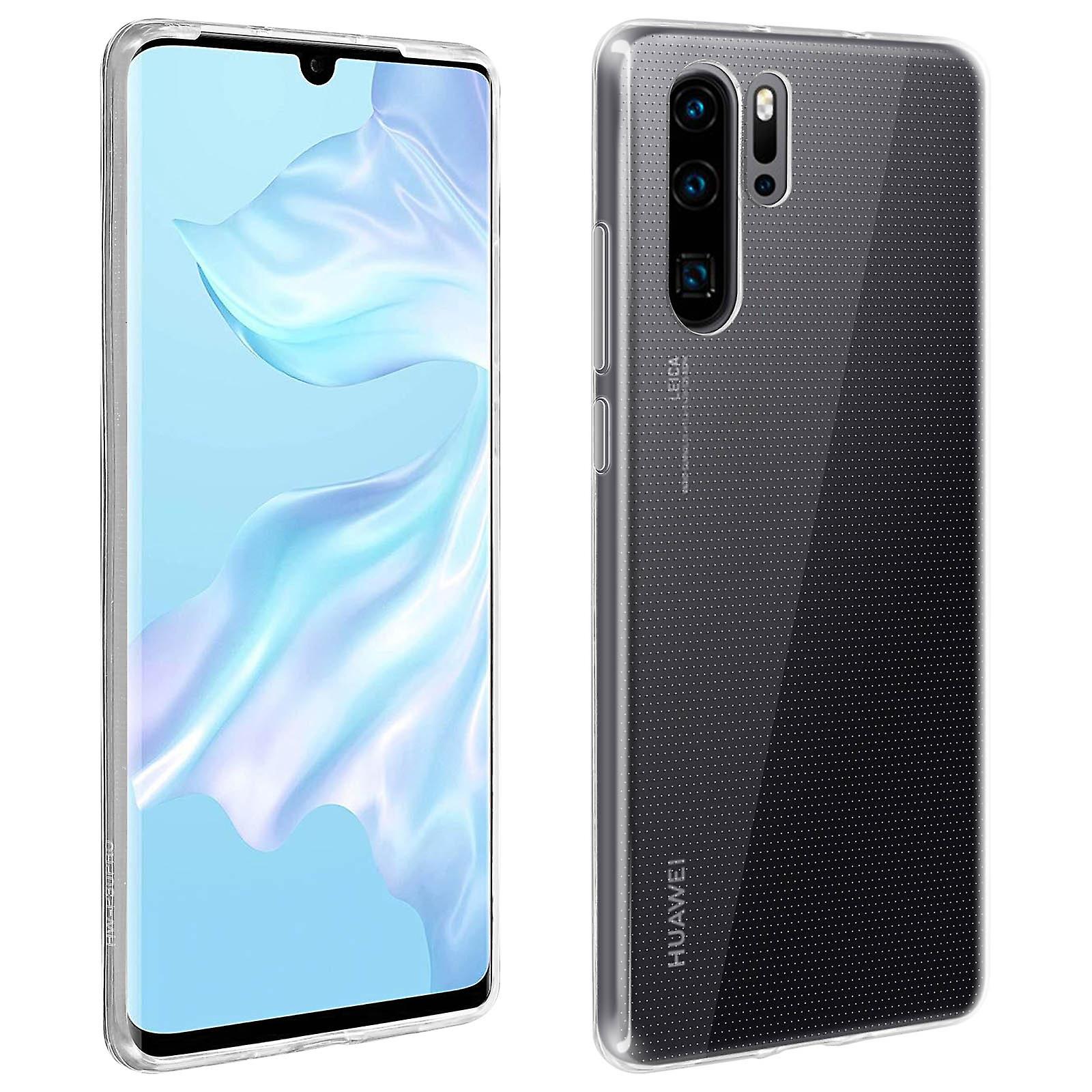 Capa protetora Huawei P30 Pro em silicone ultrafino e leve - transparente