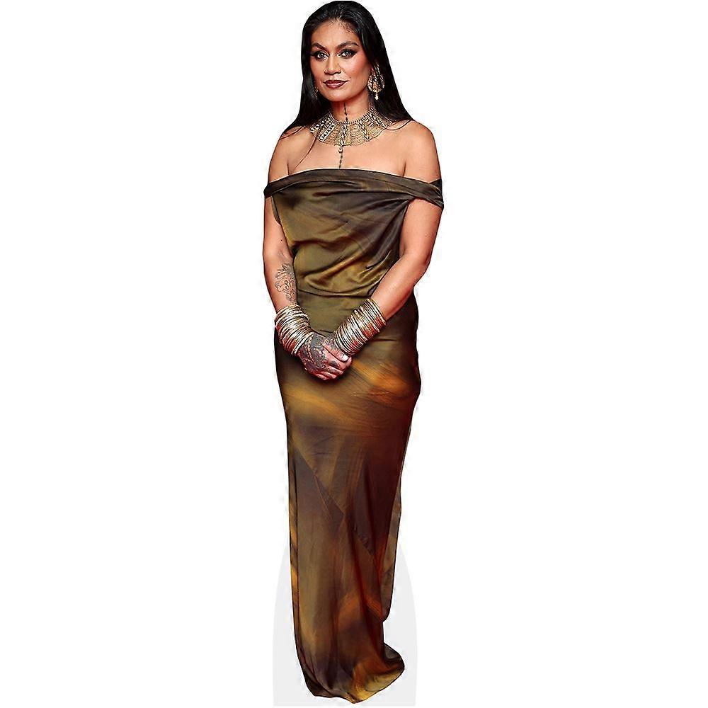 Aaradhna Patel (Long Dress) Cardboard Cutout (lifesize OR mini size). Standee. Stand Up.