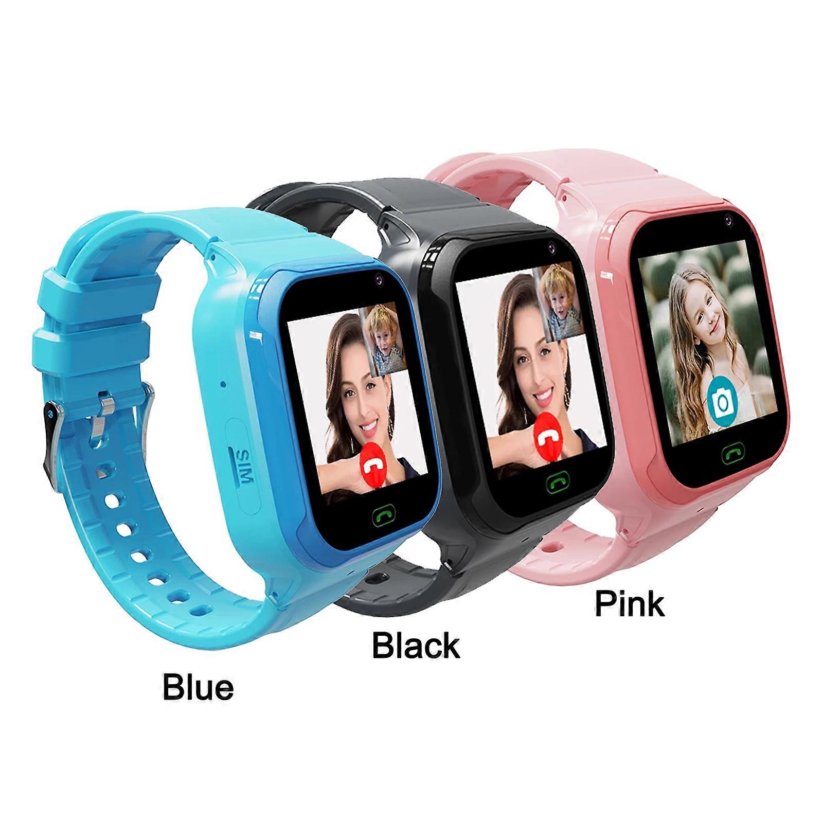 Kids 4G Smartwatch - GPS Tracker, Video Call, SOS, Camera, IP67 Waterproof, Safe Zones
