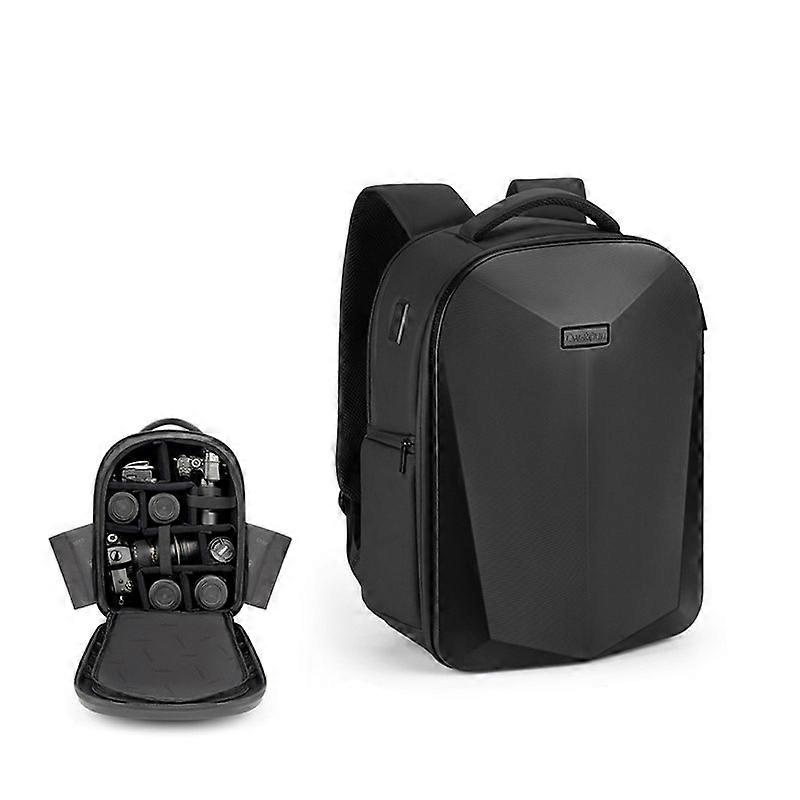 Hard Shell Shoulder Camera Bag Waterproof Shockproof Photography Pack D108