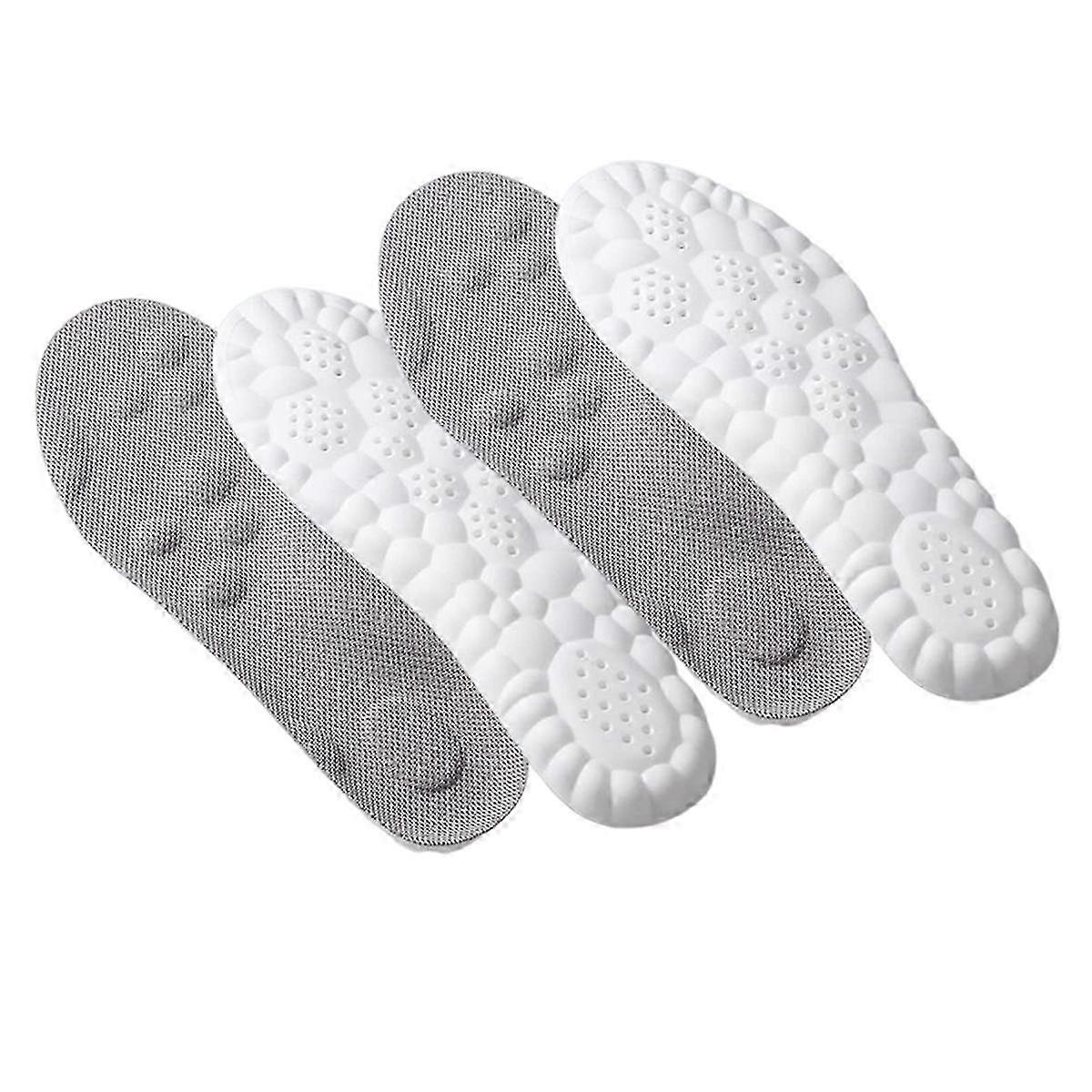 5Pairs 4D Memory Foam Insoles Size 42